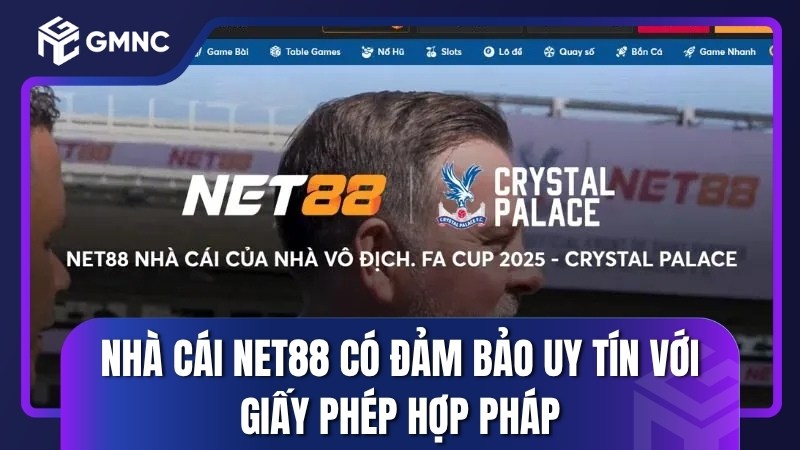 Nhà cái Net88 có đảm bảo uy tín với giấy phép từ First Cagayan Leisure and Resort Corporation
