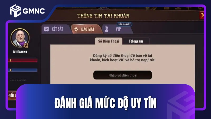 Đánh giá mức độ uy tín