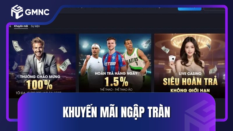 Khuyến mãi ngập tràn