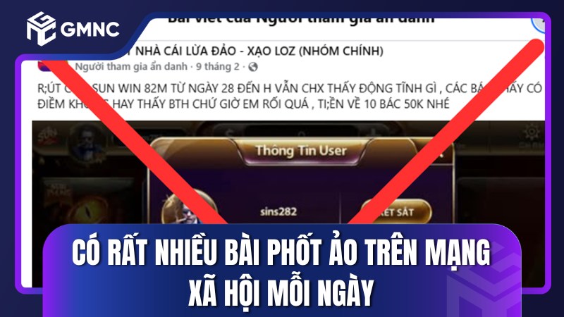 Có rất nhiều bài phốt ảo trên mạng xã hội mỗi ngày
