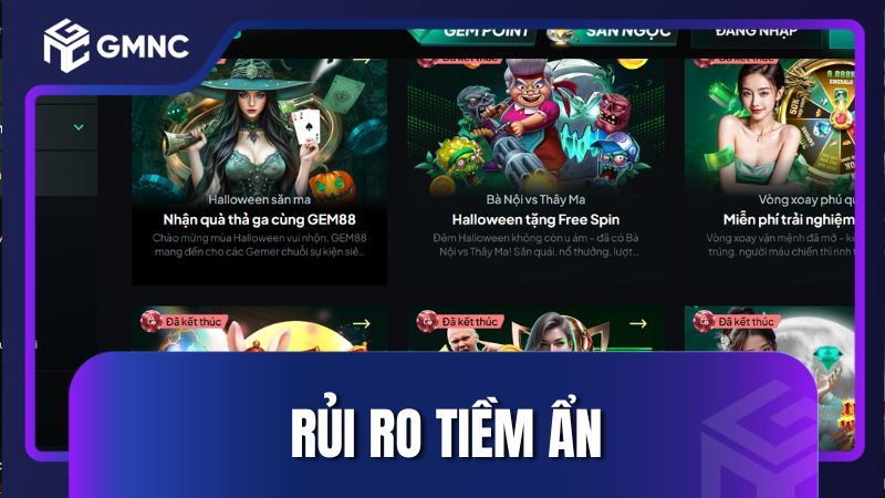 Những rủi ro tiềm ẩn đe dọa tài khoản của các cược thủ