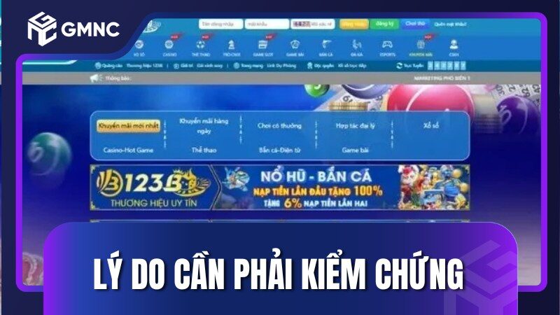 Lý do bạn cần phải kiểm chứng nhà cái 123B lừa đảo